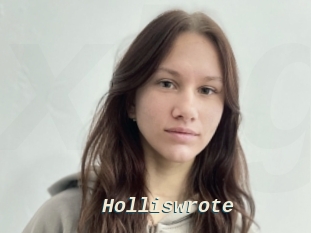Holliswrote