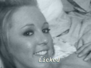 Licked