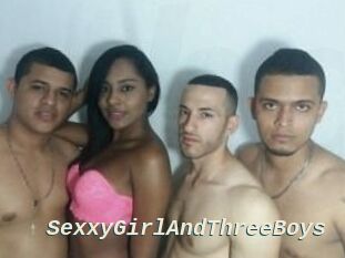SexxyGirlAndThreeBoys