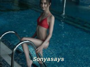 Sonyasays
