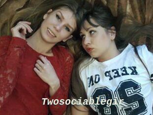 Twosociablegir