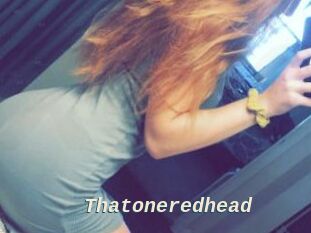 Thatoneredhead